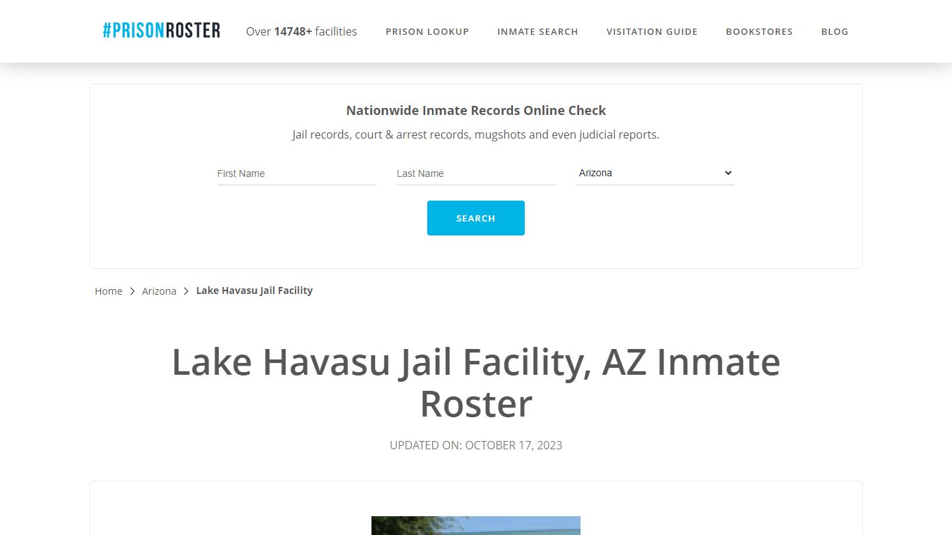 Lake Havasu Jail Facility, AZ Inmate Roster - Prisonroster
